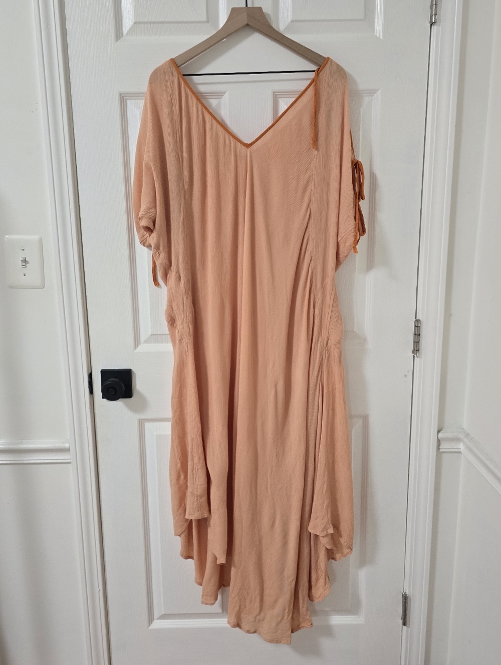 Free People Easy Morning Maxi Loose Boho Dress Size M - Picture 11 of 11